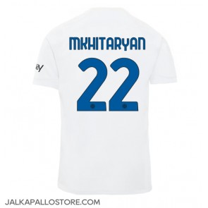 Inter Milan Henrikh Mkhitaryan #22 Vieraspaita 2023-24 Lyhythihainen
